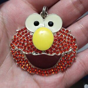 Charm for Necklace or Keychain - Elmo